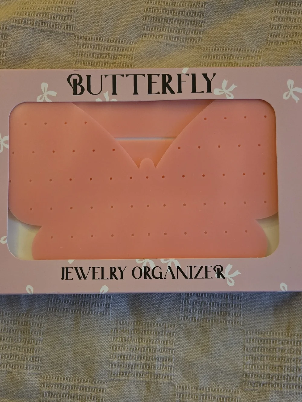 Butterfly Jewelry Organizer - Pink